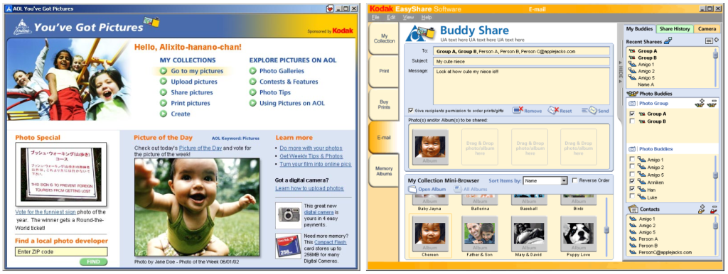 When digital photography and online sharing were the new hotness.